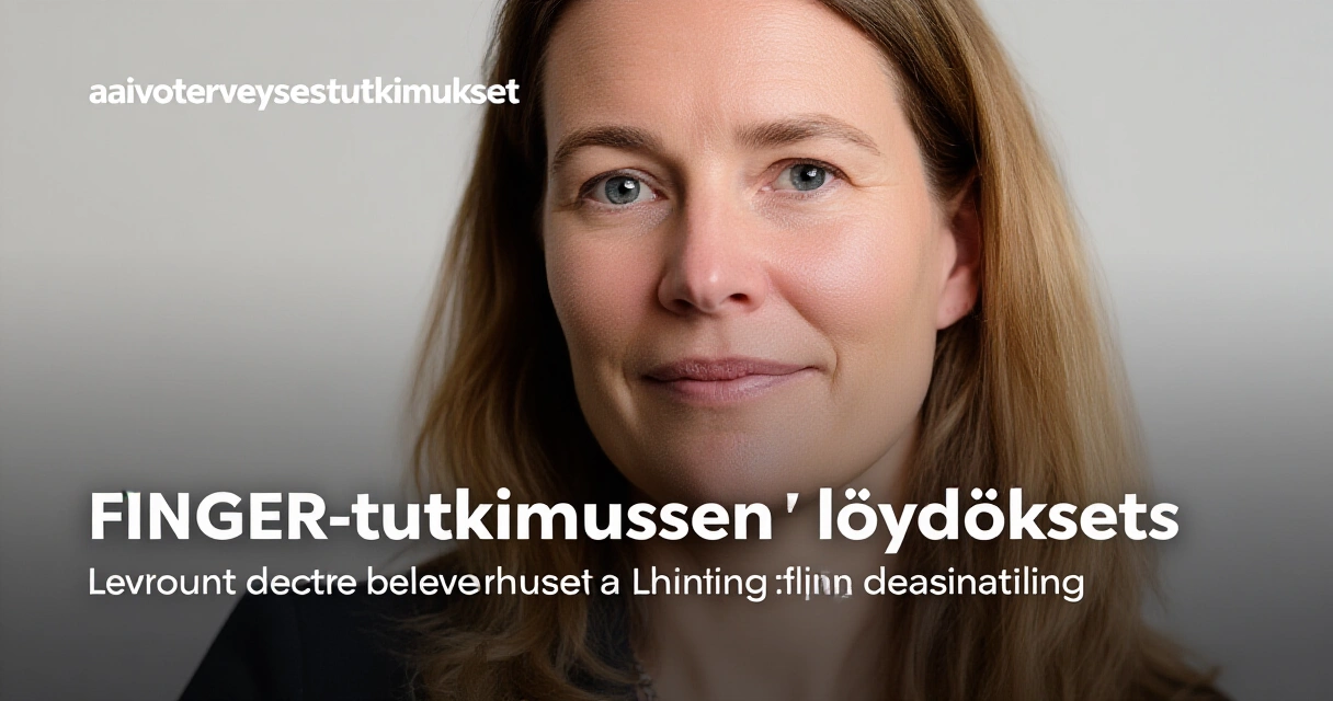 FINGER-tutkimuksen löydökset