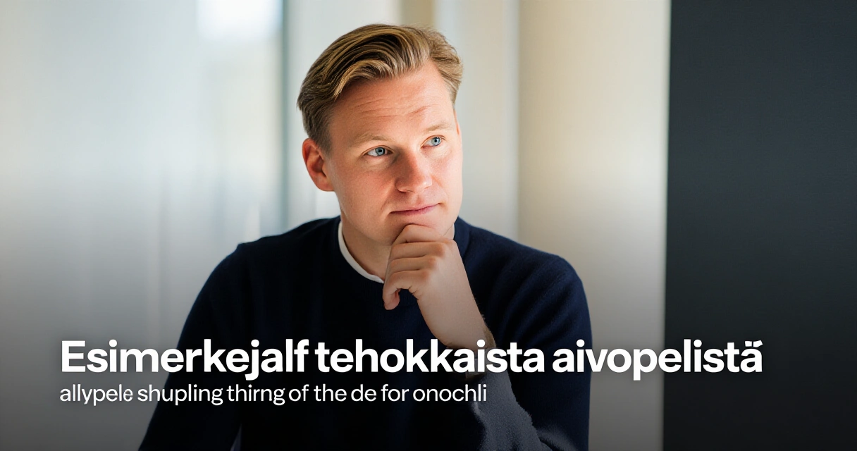 Esimerkkejä tehokkaista aivopelistä