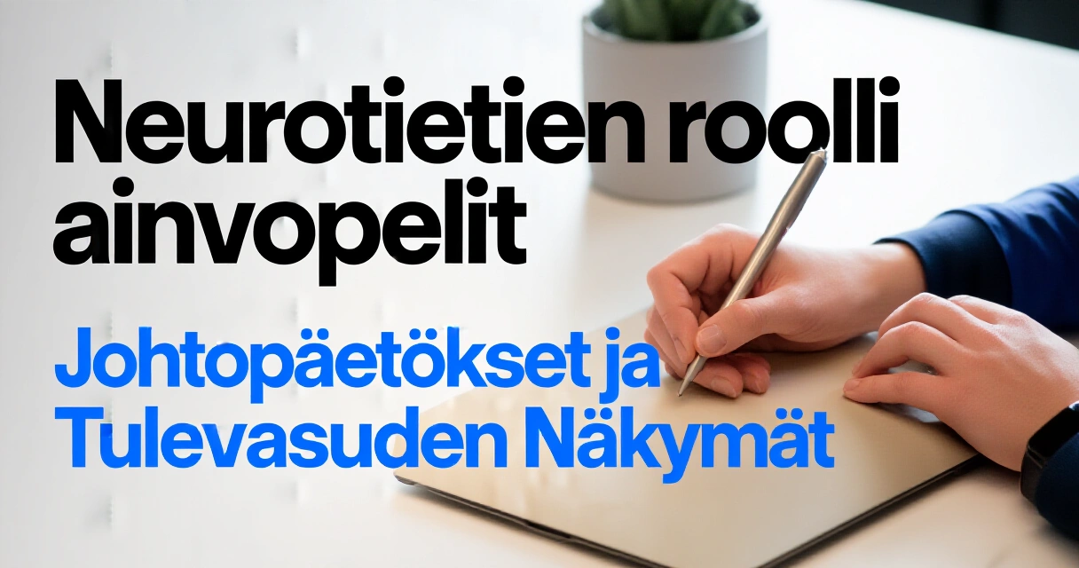 Johtopäätökset ja Tulevaisuuden Näkymät